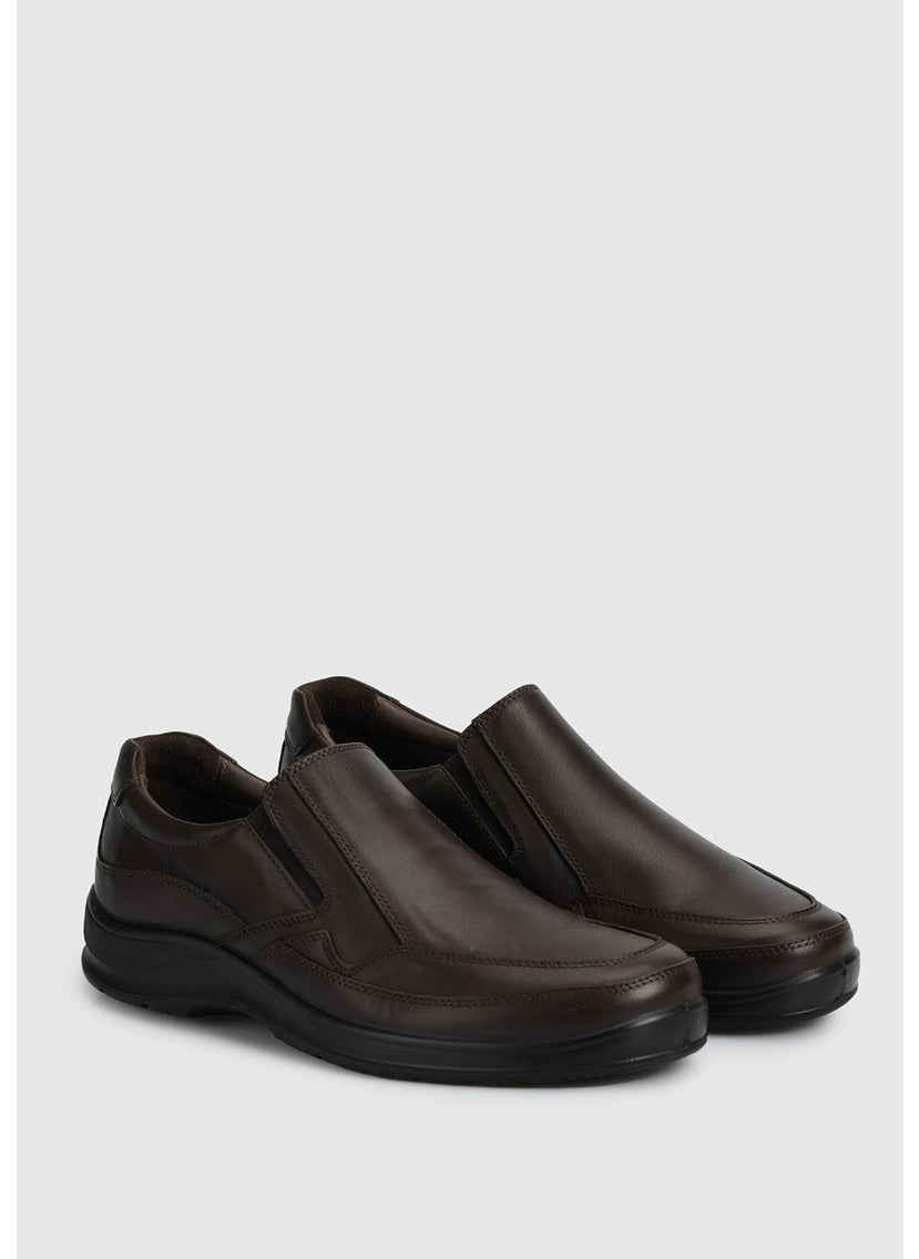 Brown Leather Men's Shoes