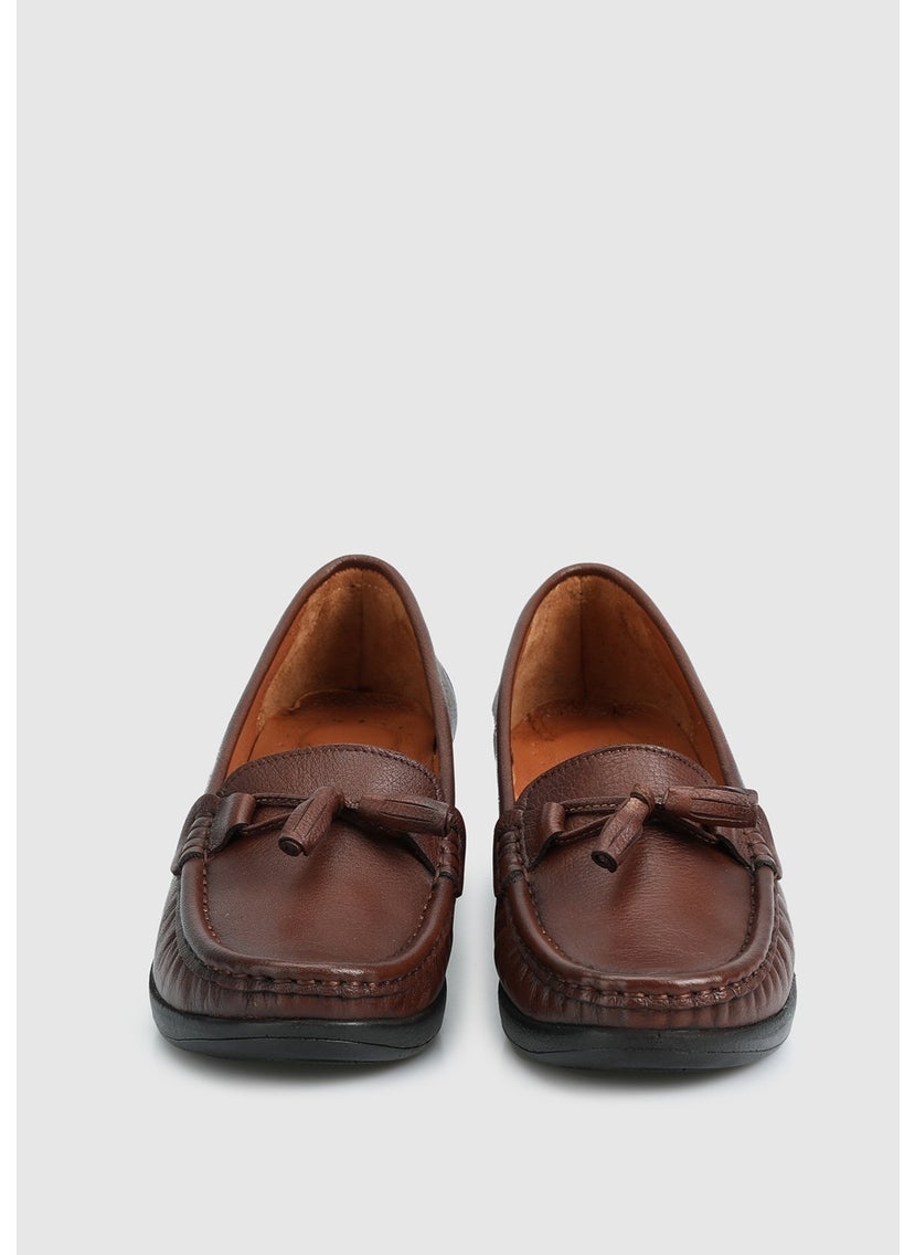Tan Leather Women's Shoes