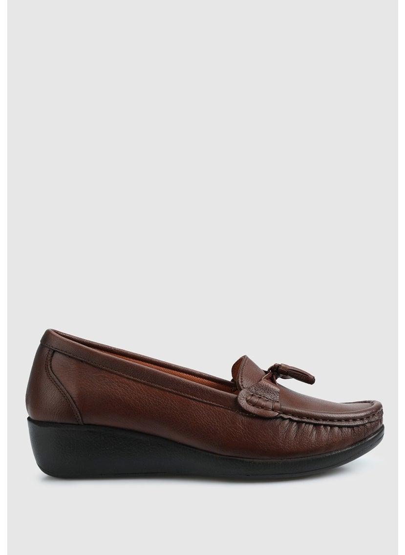 Tan Leather Women's Shoes