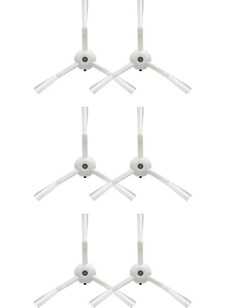 robotsparek Roborock S50/S55 Compatible Spare Side Brush - 6 Pieces