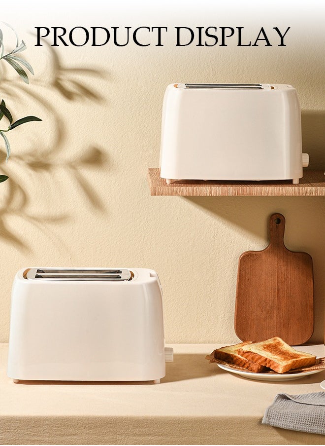 Two-Slice Stainless Steel Pop-Up Toaster, Extra-Wide Slots, With Cancel Feature, Eight Variable Heat Settings, Removable Pull-Out Crumb Tray, Bread, Breakfast