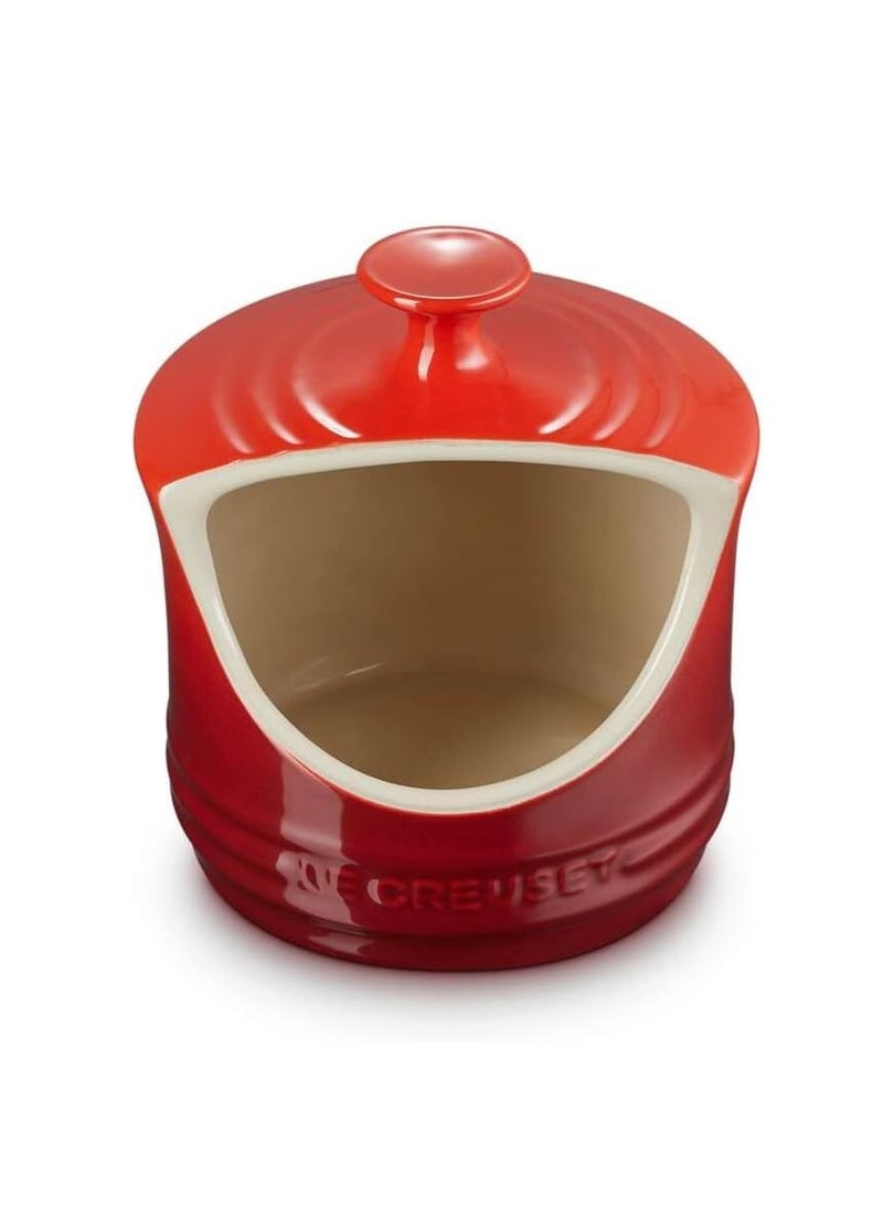 Le Creuset Stoneware Salt Crock, 10 oz., Cerise
