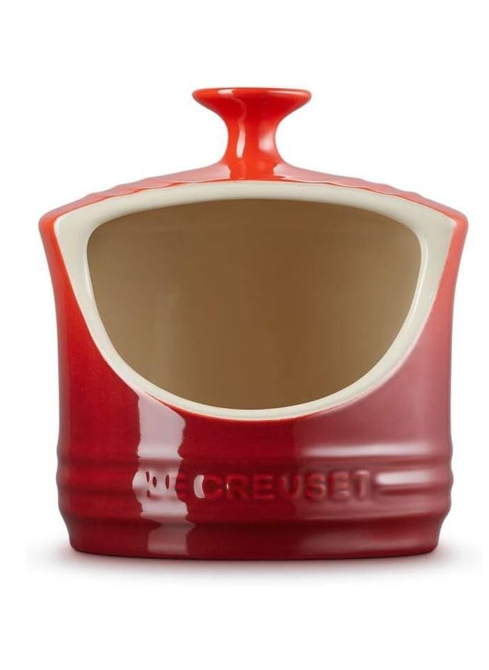 Le Creuset Stoneware Salt Crock, 10 oz., Cerise