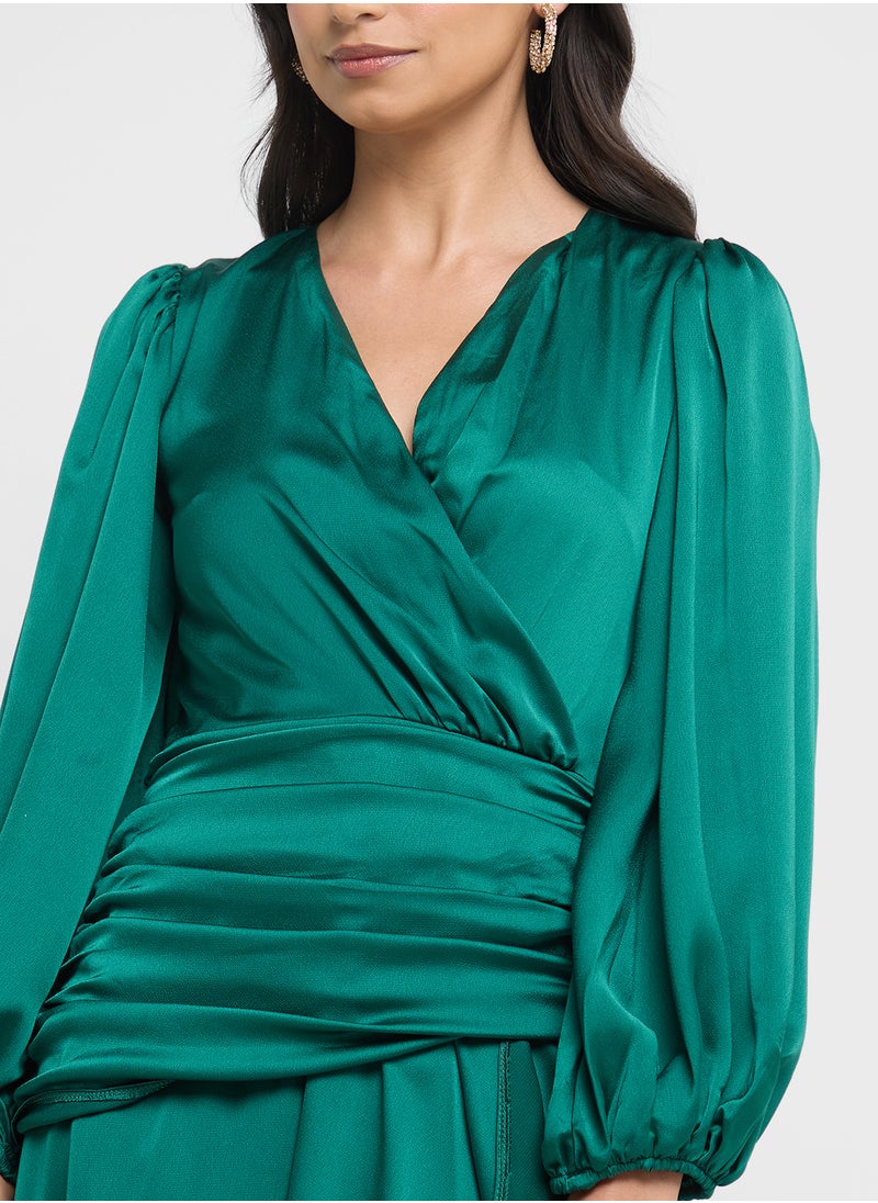 Emerald Evening Dress