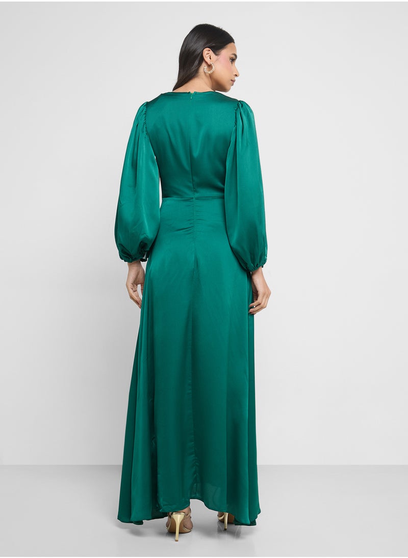 Emerald Evening Dress