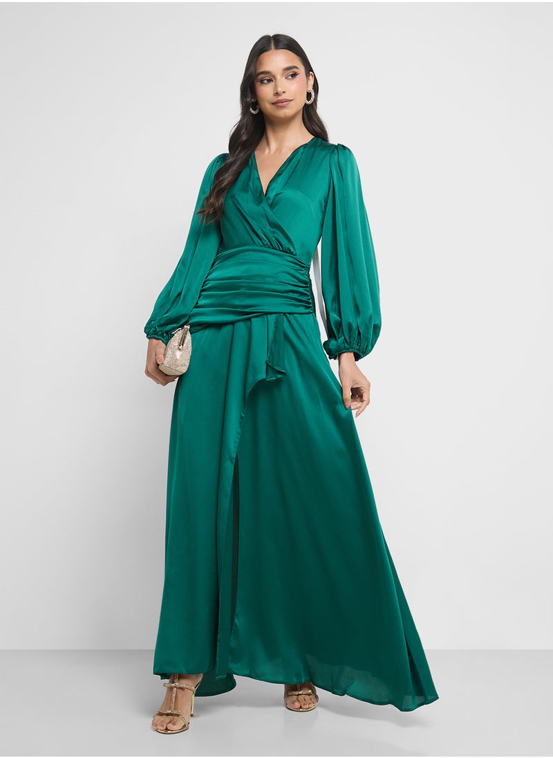 Emerald Evening Dress