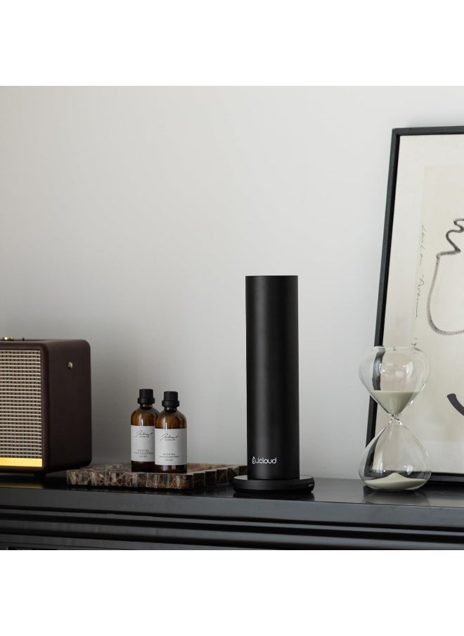 Jcloud Smart Scent Air Machine with Nebulizing Diffusion System for Home, Bluetooth Waterless Essential Oil Diffuser for Oils, Cold Air Technology Aromatherapy Diffuser for Large Room, Office, Black