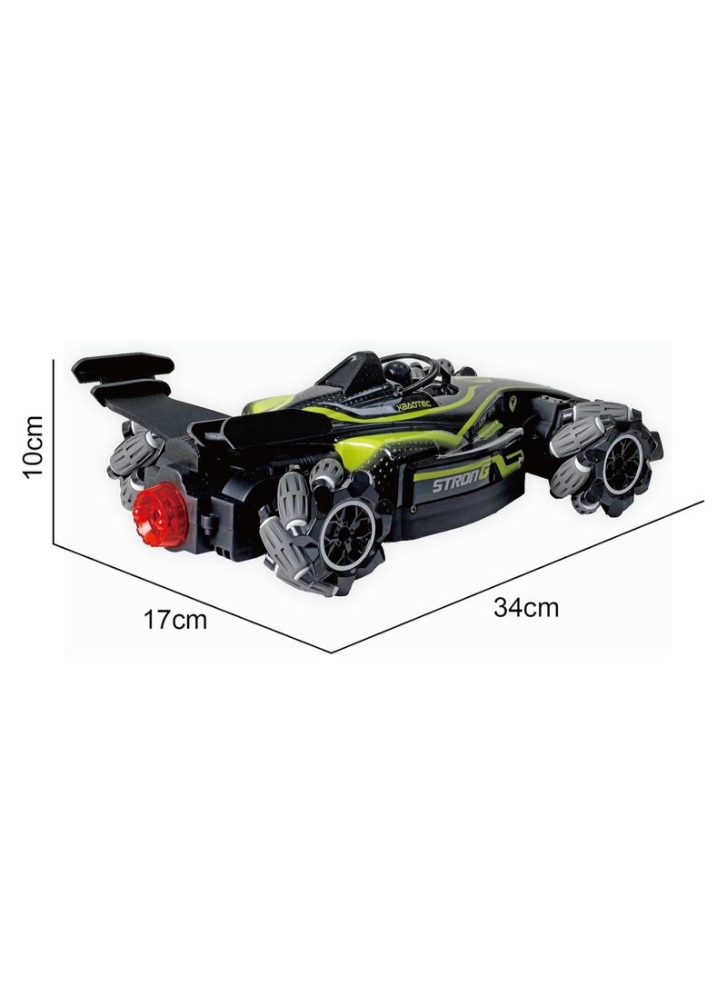 Remote Control Car, Hand Gesture Sensing RC Stunt Car with Light Spray & Sound, 2.4Ghz 360° Rotation 4WD RC Drift Car High Speed RC Race Car, Electric Rechargeable RC Cars for Teens and Adults