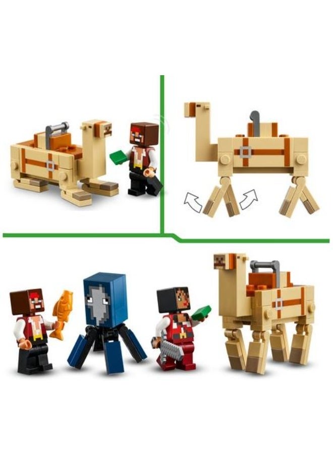 LEGO Minecraft The Pirate Ship Voyage Building Toy Set 21259