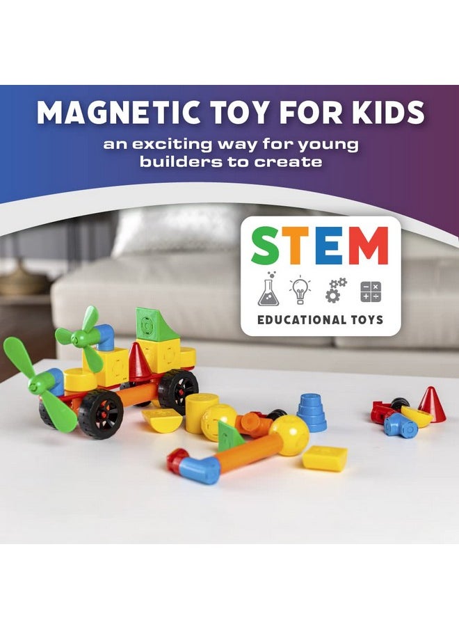 Mag Builder Building Toy Play Set, 40 Pieces