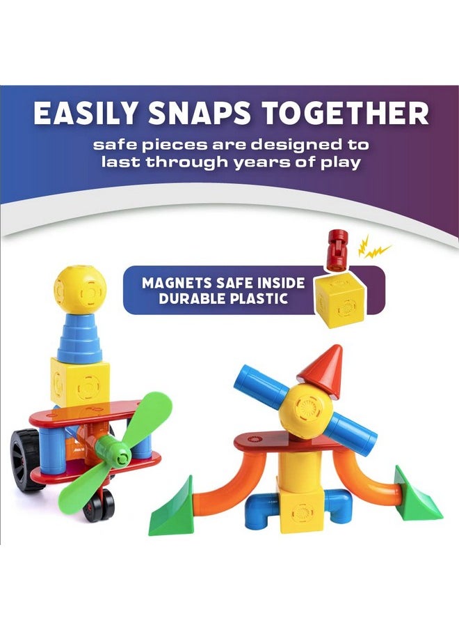 Mag Builder Building Toy Play Set, 40 Pieces