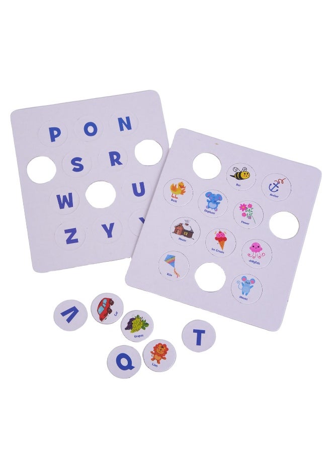 Family Gathering Interactive English Word Desktop Game for Kids