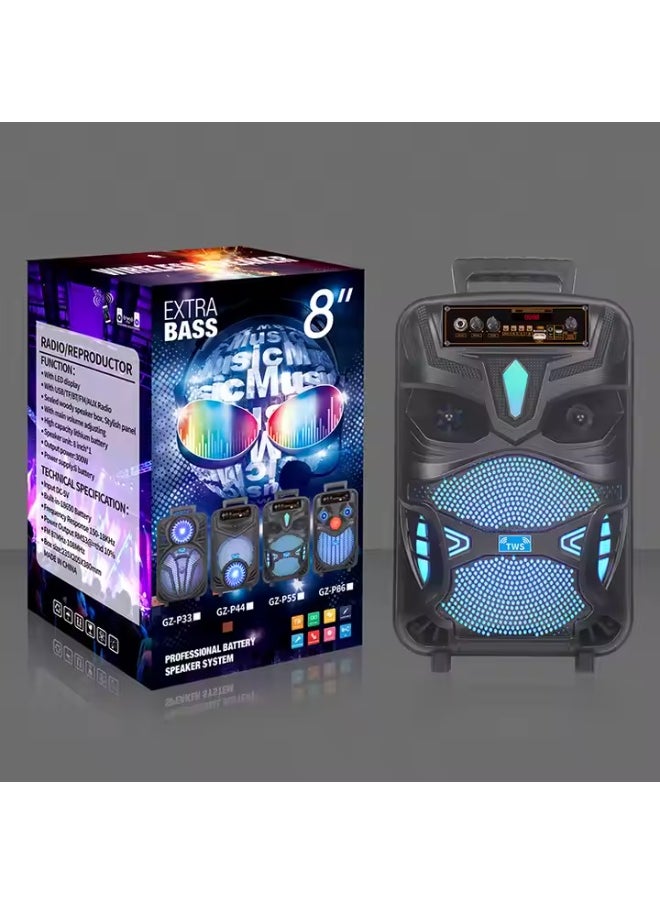 Superman Portable Speaker with LED Display