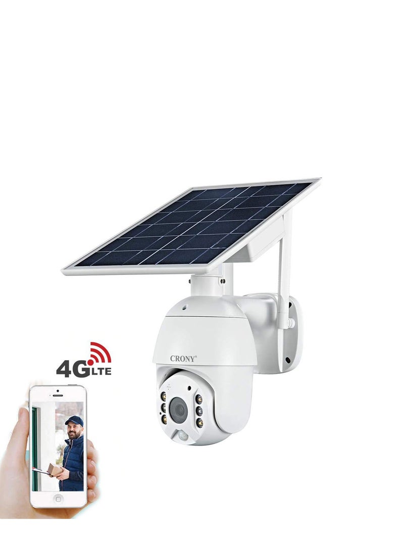 RBX-S10 5MP Solar/Battery-Powered 4G Security Camera – 1080P Resolution, 360° PTZ, Full Color Night Vision, IP65 Waterproof, Two-Way Audio, App Connectivity, TF Card/Cloud Storage, 4x2600mAh Battery, Solar Powered Outdoor Wireless Camera, Solar Security Camera, Wireless Solar Camera for All-Terrain Use, Ring Camera Solar Panel, Reolink Solar Camera, Eufy Solar Camera, Outdoor Surveillance Camera with Solar Power, Wireless Solar Security Camera, 4G Solar Camera Outdoor，Just 4G