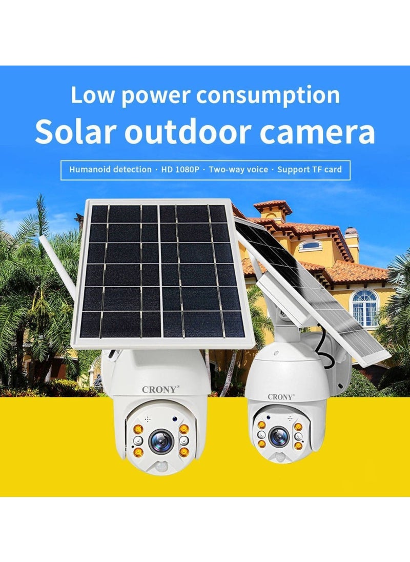 RBX-S10 5MP Solar/Battery-Powered 4G Security Camera – 1080P Resolution, 360° PTZ, Full Color Night Vision, IP65 Waterproof, Two-Way Audio, App Connectivity, TF Card/Cloud Storage, 4x2600mAh Battery, Solar Powered Outdoor Wireless Camera, Solar Security Camera, Wireless Solar Camera for All-Terrain Use, Ring Camera Solar Panel, Reolink Solar Camera, Eufy Solar Camera, Outdoor Surveillance Camera with Solar Power, Wireless Solar Security Camera, 4G Solar Camera Outdoor，Just 4G