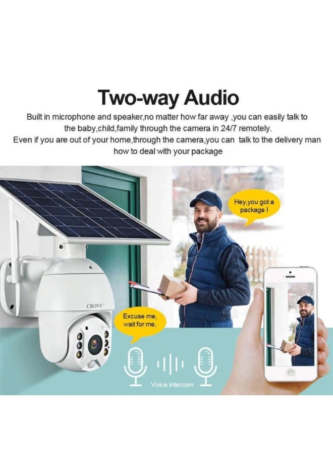 RBX-S10 5MP Solar/Battery-Powered 4G Security Camera – 1080P Resolution, 360° PTZ, Full Color Night Vision, IP65 Waterproof, Two-Way Audio, App Connectivity, TF Card/Cloud Storage, 4x2600mAh Battery, Solar Powered Outdoor Wireless Camera, Solar Security Camera, Wireless Solar Camera for All-Terrain Use, Ring Camera Solar Panel, Reolink Solar Camera, Eufy Solar Camera, Outdoor Surveillance Camera with Solar Power, Wireless Solar Security Camera, 4G Solar Camera Outdoor，Just 4G