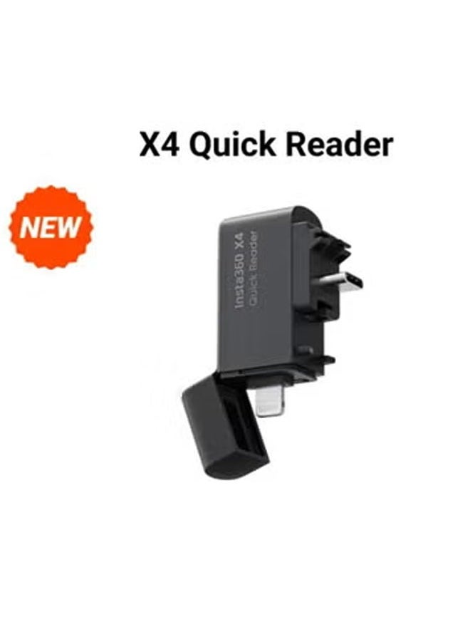 X4 Quick Reader - Black Quick Reader