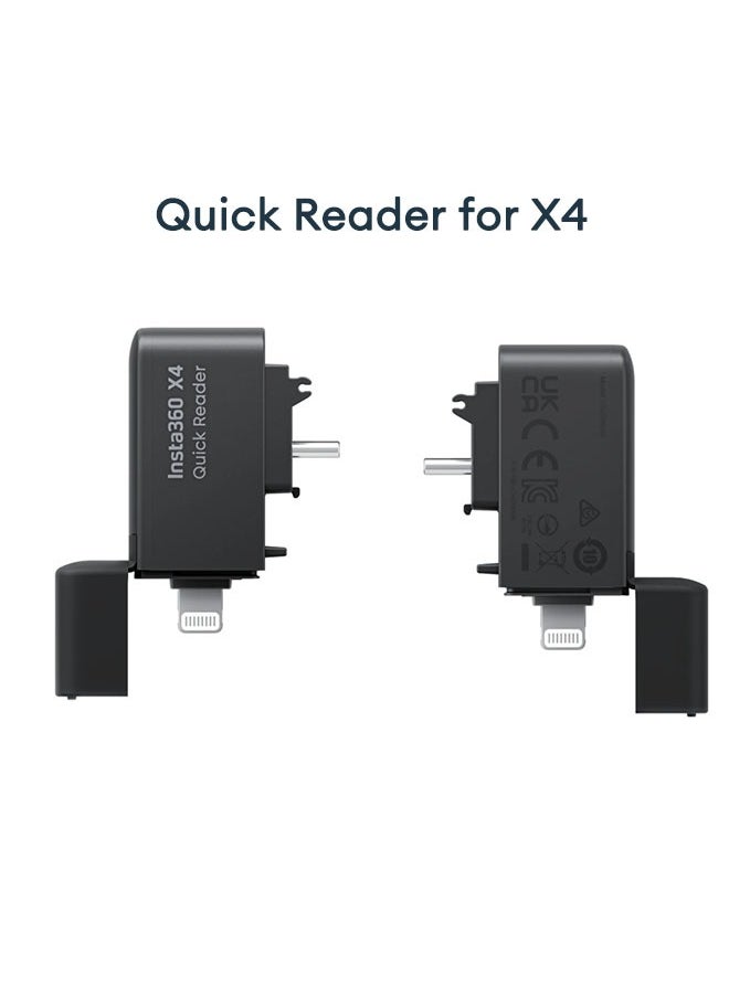 X4 Quick Reader - Black Quick Reader