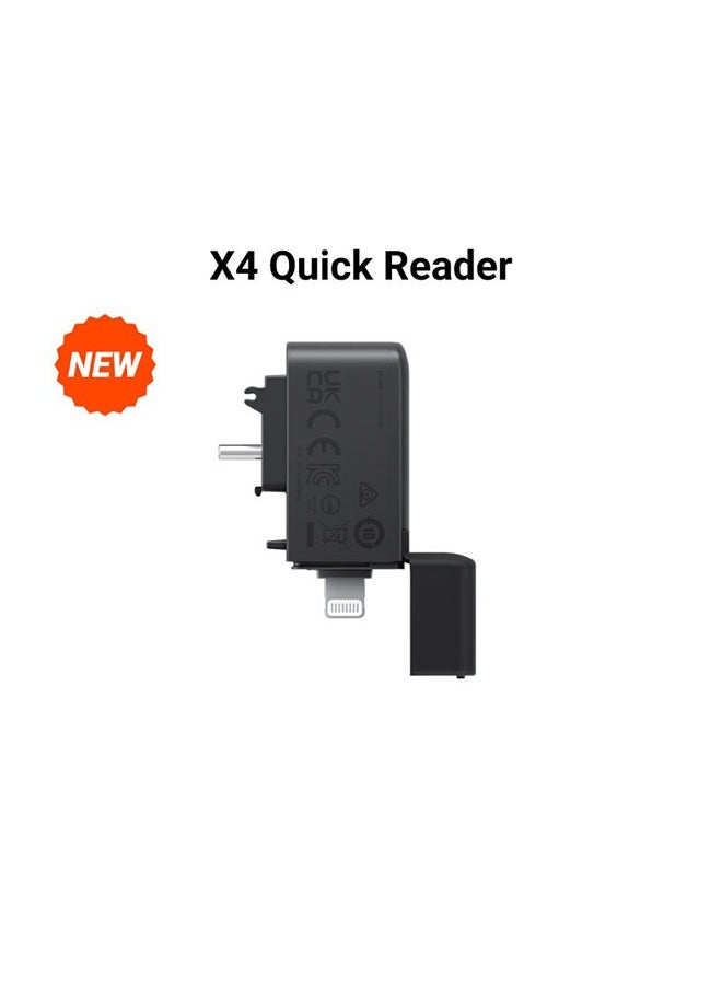X4 Quick Reader - Black Quick Reader
