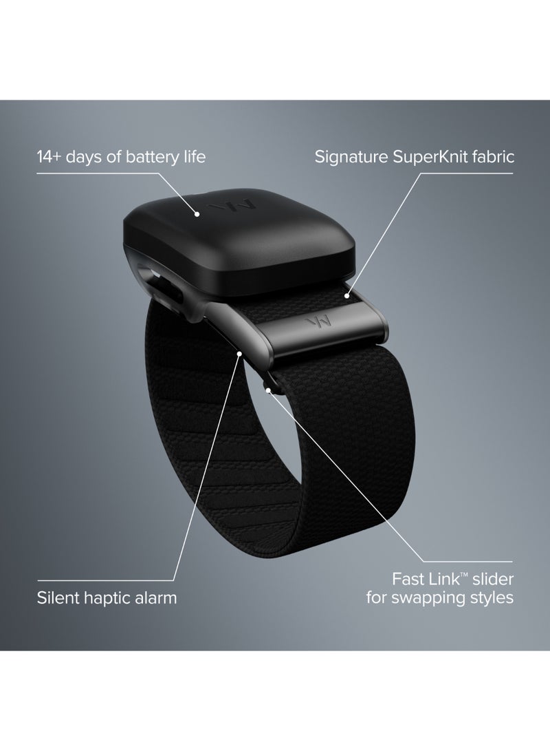 Peak – 12-Month Membership – 5.0 Health and Fitness Wearable – 24/7 Activity and Sleep Tracker with Heart Rate, HRV, Stress Monitor, Personalized Coaching, Healthspan – 14+ Days Battery Life Onyx