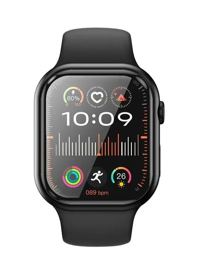 Smartwatch HOCO Y23 Sports Calling Edition – 2.02-Inch Full Touch Screen, Bluetooth V5.0, Waterproof Fitness Smartwatch with Heart Rate & Sleep Monitoring, Activity Tracker, Call & Message Notifications, Sedentary Reminder – Black, Compatible with Android & iOS