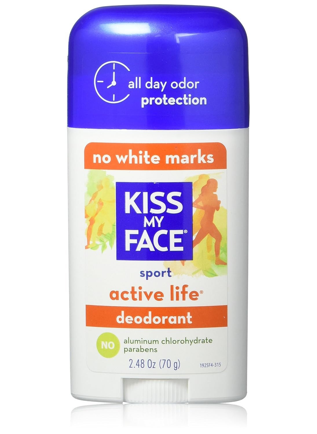 Kiss My Face Natural Active Life Stick Deodorant, 3 Count Fresh 7.44 Ounce