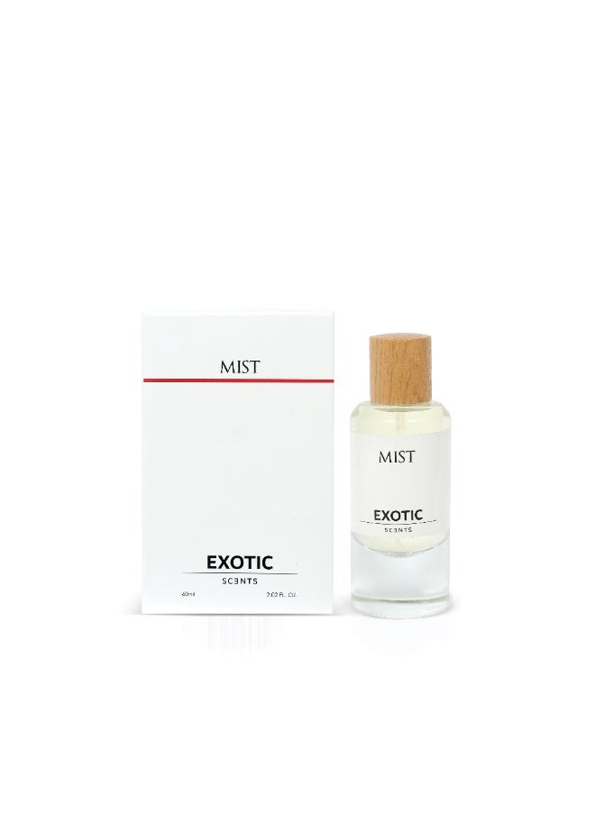 Exotic Scents Mist Eau de Parfume - 60ml |Refreshing Fresh Floral Fragrance, Long Lasting