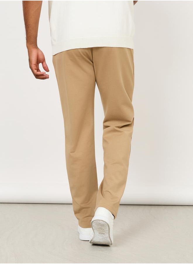 Front Pintuck Knit Trousers