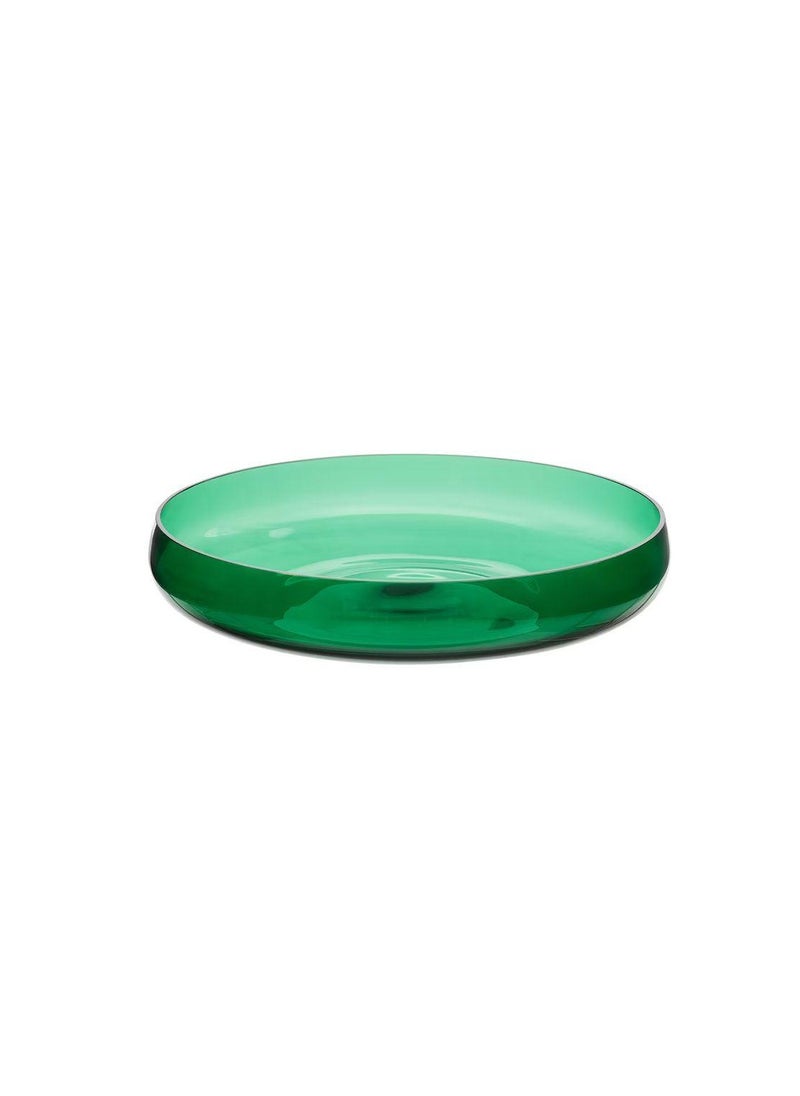 Bowl, dark green, 26 cm