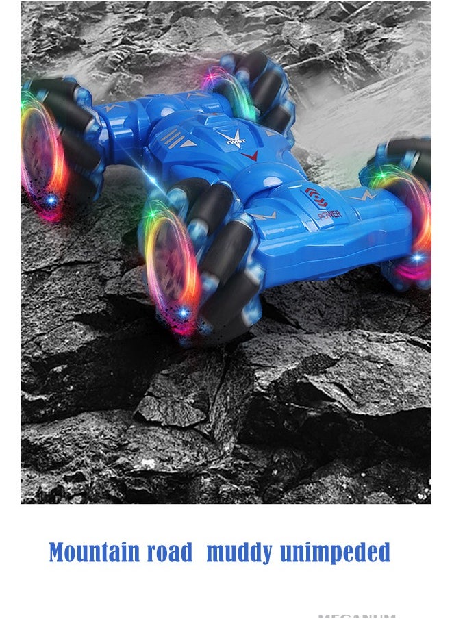 16 Channel RC Stunt Car 4WD Twist Remote Control Cars RC Watch Gesture Sensor Electric Toy for Indoor and Outdoor