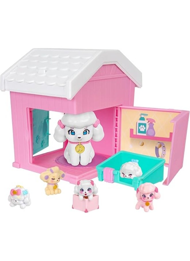 Little Live Pets Mama Surprise Families S1 Mama's House Playset with 5 Babies & Accessories – Non-Electronic