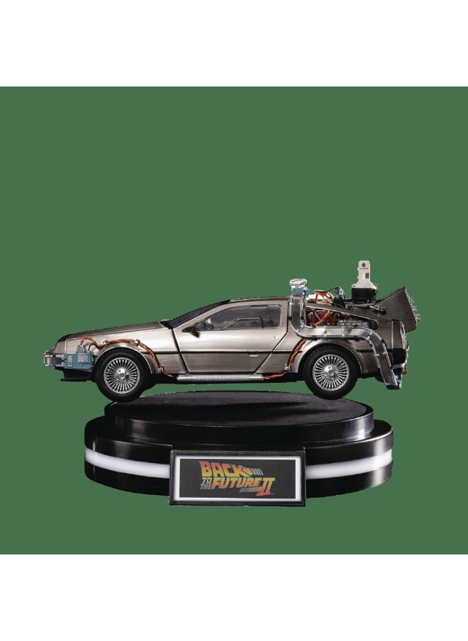 Back to the Future II Delorean Floating Egg Attack Floating - 005 By Beast Kingdom