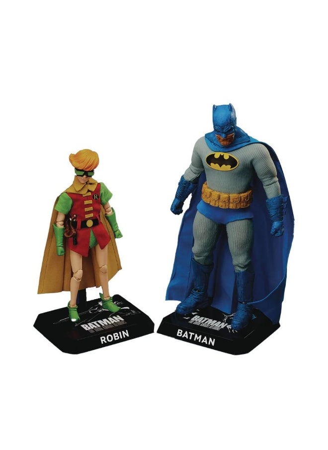 DC Comics Batman The Dark Knight Returns: Batman & Robin Dynamic 8ction Heroes Action Figures ( DAH-044DX)