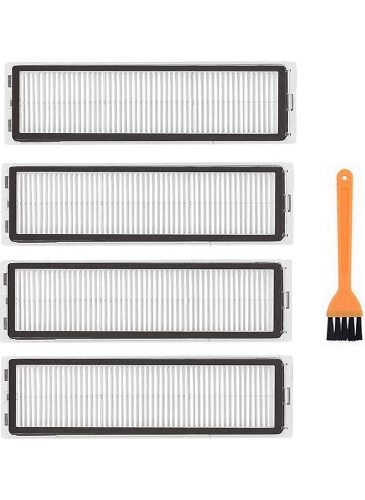 Robotspare Xiaomi Dreame L10 Bot Pro Compatible 4 Hepa Filters and Cleaning Brush
