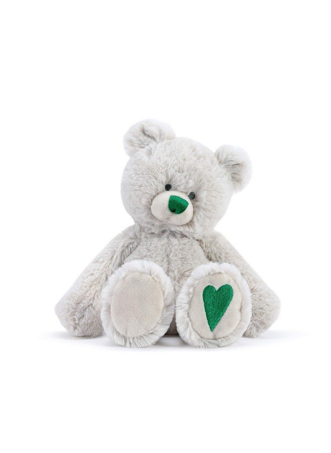DEMDACO Dreamer Green Emerald Color Heart May Birthstone 8.5 inch Children's Plush Stuffed Animal Toy