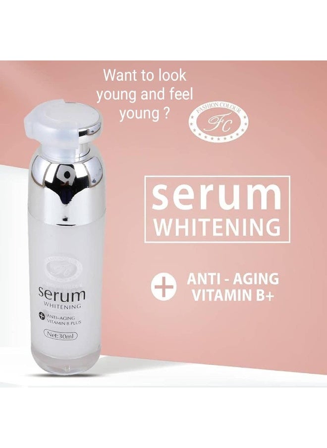 Anti-Aging Whitening Serum, Natural and Enriched With Vitamins to Look & Feel Young, 30ml