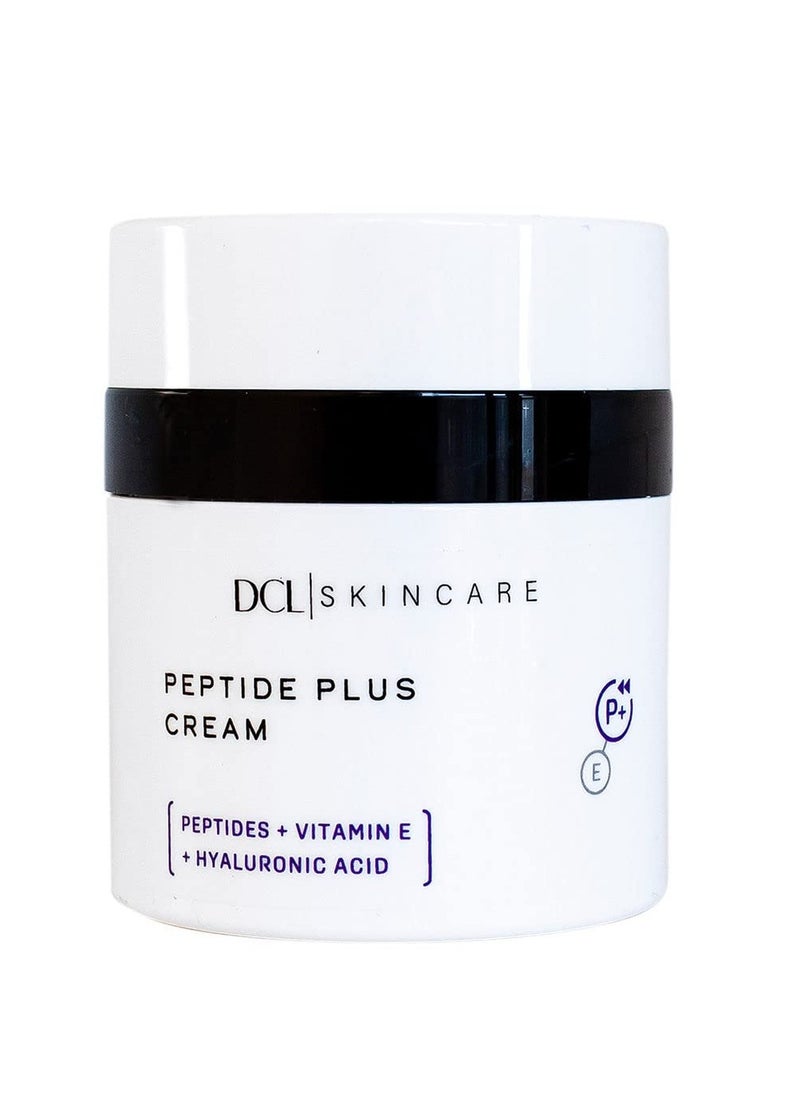DCL Skincare Peptide Plus Cream for Wrinkle Defense & Collagen Production, 1.7 Fl oz