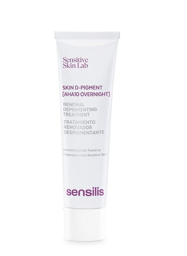 Sensilis Skin D-pigment Aha10 Overnight 30ml