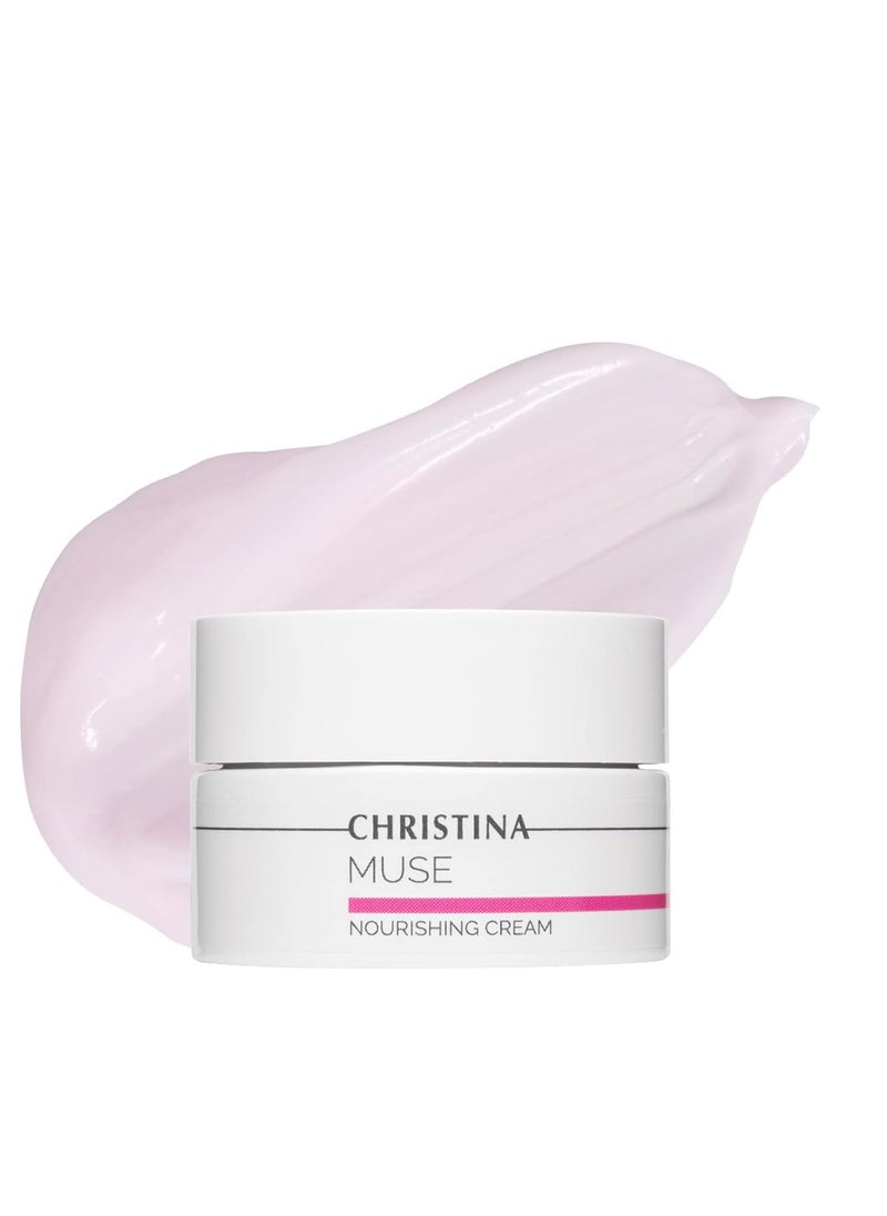 Muse Nourishing Cream for Face with Vitamin E | Face Moisturizer Intensively Nourishes, Rejuvenates, and Moisturizes the Skin 50ml