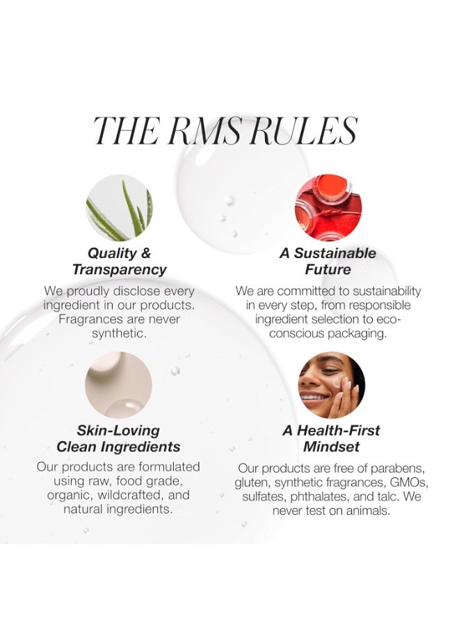 RMS Beauty UnCoverup Concealer - Cream Concealer for Dark Circles & Under Eyes, Full Coverage Hydrating Concealer, Clean, Cruelty-Free & GMP Certified