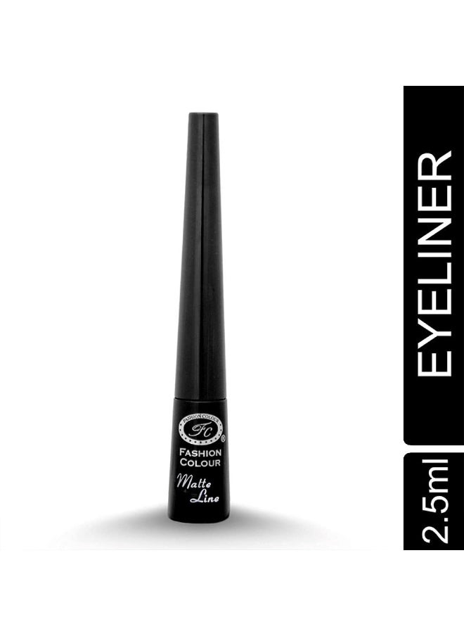 Charm of Curve Eyeliner Quick Dry Matte Waterproof 24Hr Long Lasting 3g
