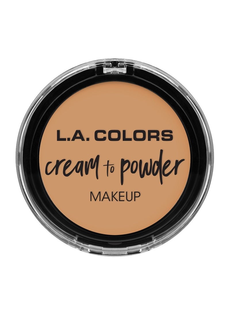 L.A. COLORS Cream to Powder Foundation, Nude CCP324