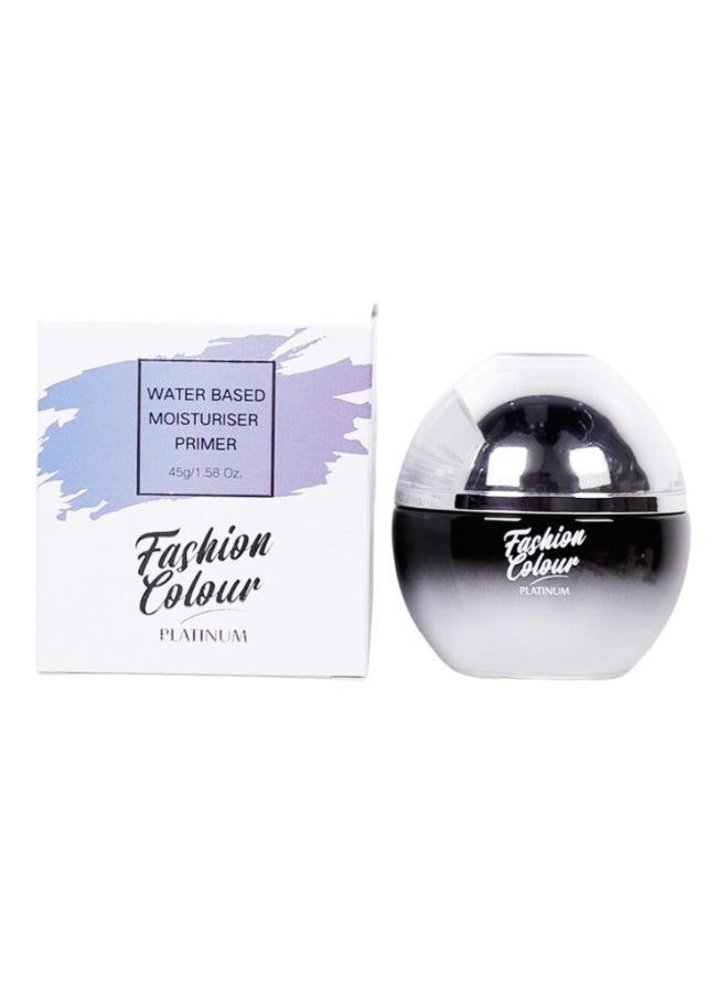 Platinum Water-based Moisturizer Primer Lightweight Brightens Skin Enhances Glow Non-Greasy Fresh Glowing Skin For Men & Women 45 g