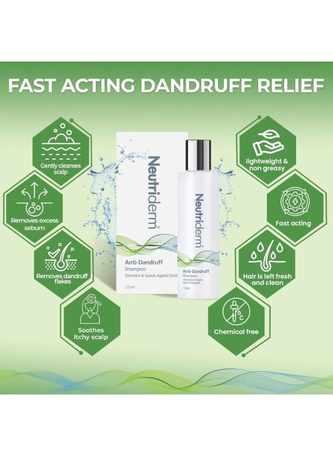 Anti Dandruff Shampoo - 120 mL