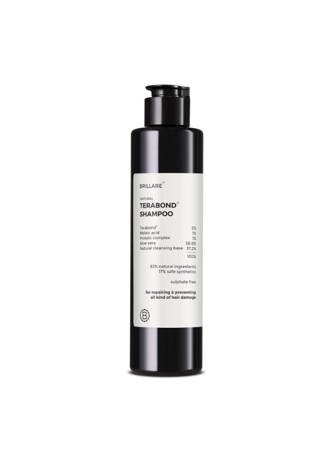 Bond Repair Shampoo | With Vegan Keratin + Peptides | 100% Damage Repair in 1 Wash | 17X Smoother, Softer, Frizz Free Hair | Repairs Dry, Heat & Chemically Treated Hair (200 ml)