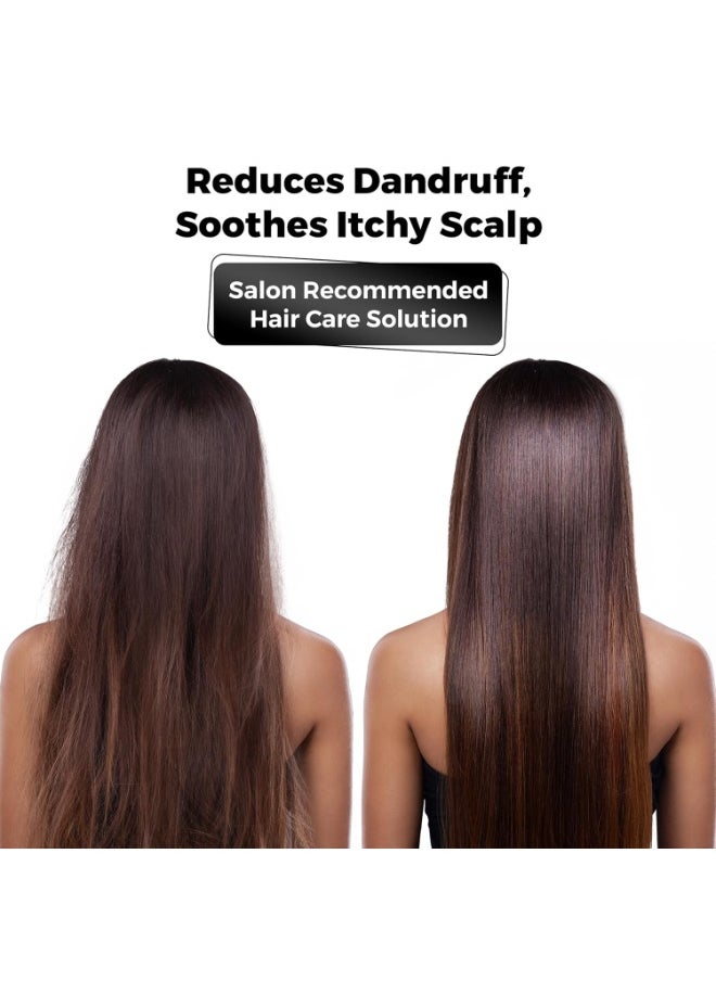 Anti-Dandruff Shampoo | Lactylate & Salicylic Acid | Reduces Dandruff Flakes in 1 Wash | Soothes Rough, Itchy, Sensitive Scalp | Controls Oil | Promotes Stronger, Healthier Hair (200 ml)
