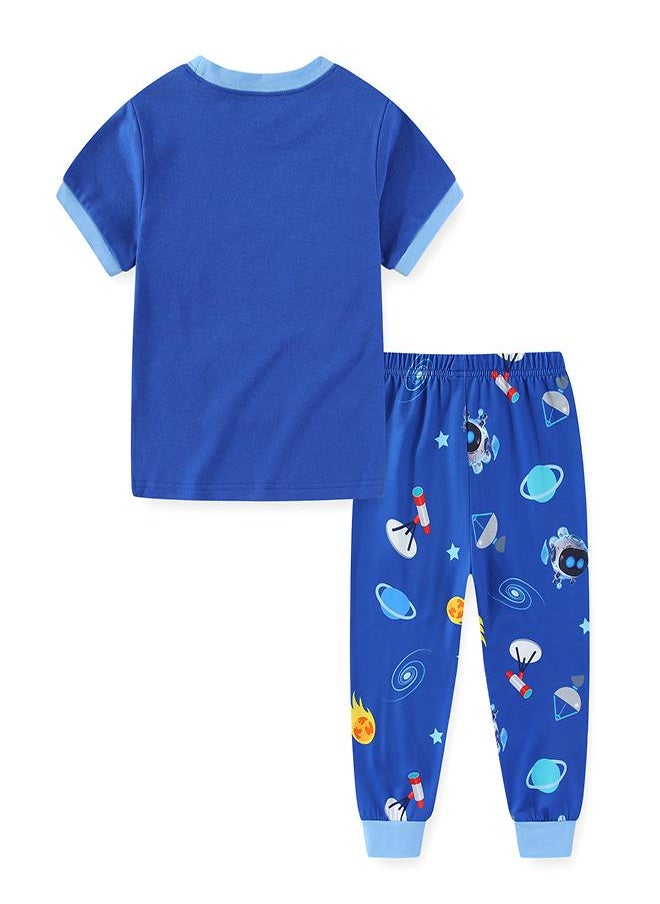 Robot Heroes in Outer Space Pajama Set