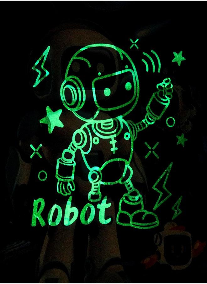 Robot Heroes in Outer Space Pajama Set