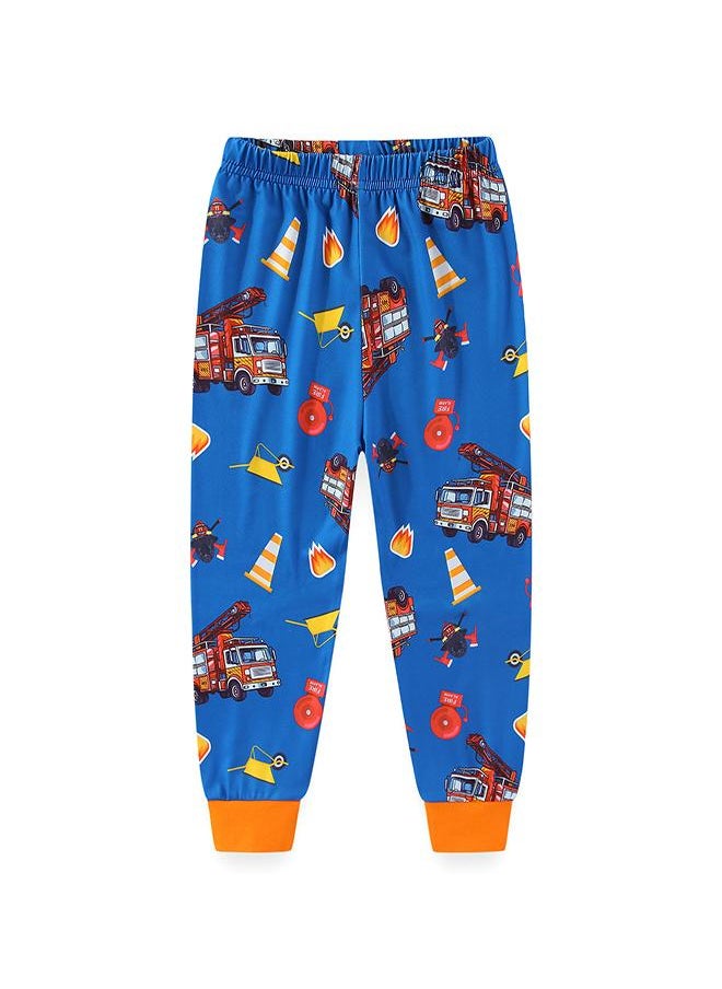 Fire Truck Rescue Mission Set Pajama Set