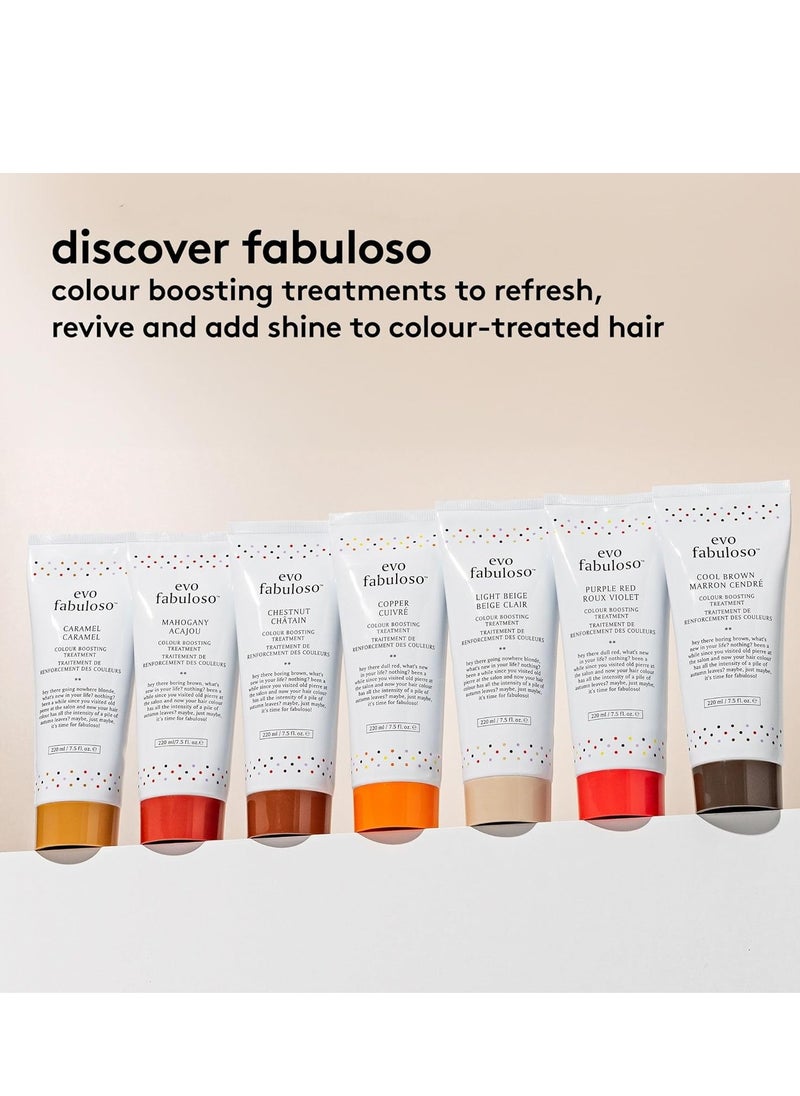 Evo  Fabuloso copper colour boosting treatment 220ml